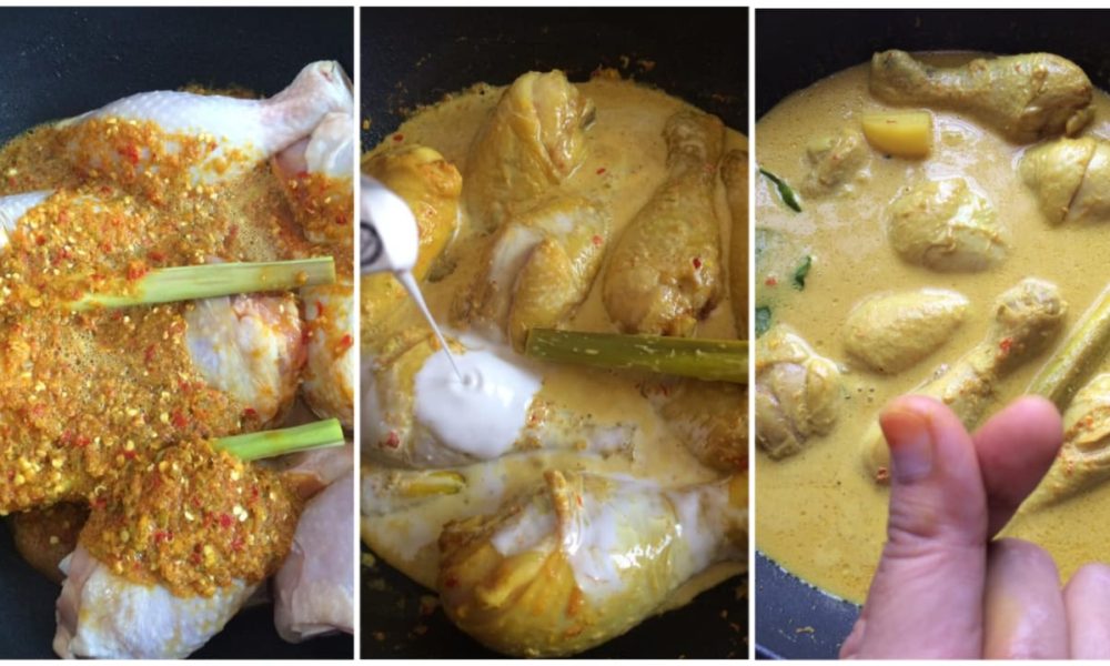 Ayam Masak Lemak Cili Api Cara Negeri Sembilan, Tak Payah Letak Bawang ...