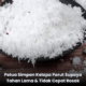 Kelapa parut segar untuk dijadikan stok dapur
