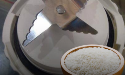 Mata pisau blender yang sudah tumpul selepas lama digunakan