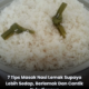 Nasi lemak santan yang dimasak lembut dan berlemak