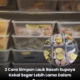 Bekas lauk basah disimpan dalam freezer bersama hirisan lemon untuk mengekalkan kesegaran lebih lama
