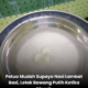 Bawang putih dimasukkan ke dalam beras sebelum memasak nasi