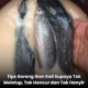 Ikan keli dibersihkan menggunakan tepung gandum untuk menghilangkan lendir dan bau hanyir sebelum digoreng.