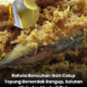 Bahan bancuhan ikan celup tepung terdiri daripada tepung beras, telur, garam, kunyit dan air sejuk.