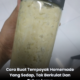 Isi durian yang telah diasingkan daripada biji untuk dijadikan tempoyak.