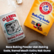 Baking powder dan baking soda yang sering digunakan sebagai agen penaik dalam pembuatan kek dan biskut.